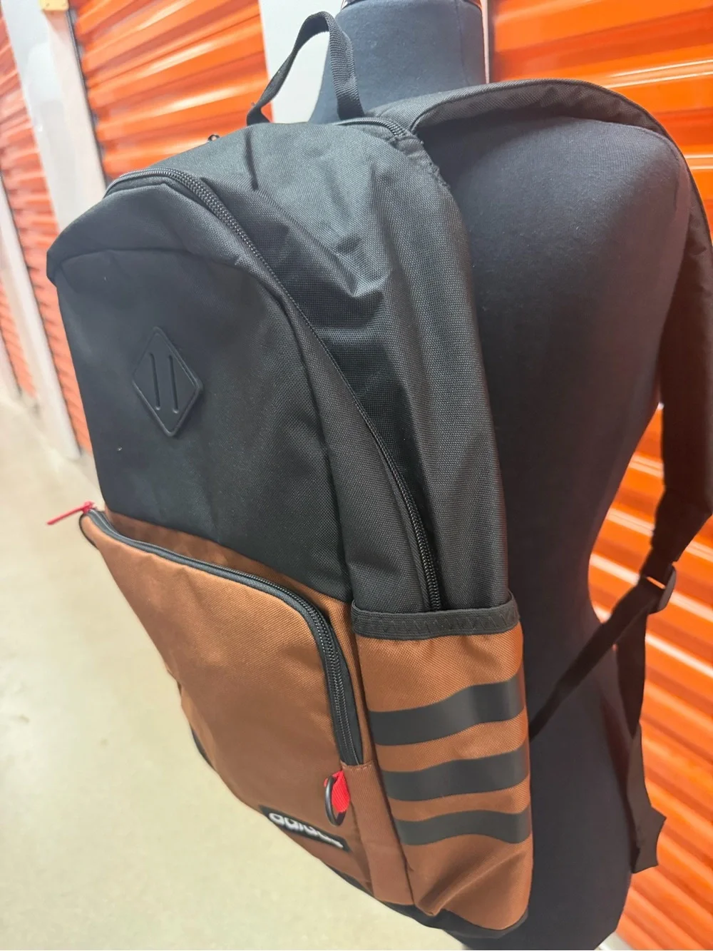 NWT Adidas Classic 3S  Black/Brown Backpack - Classic Everyday Carry
